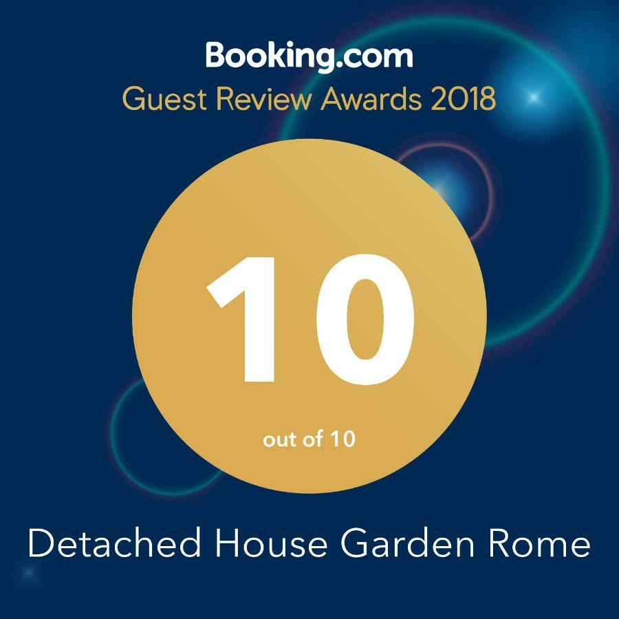 Detached House Garden Rome Roma Exterior foto